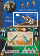 Yemen Kingdom 1969, Space, Man In Space, 2BF - Asia