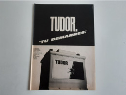 Batterie Tudor - Publicité De Presse Automobile - Autres & Non Classés