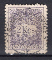 L3874 - TCHECOSLOVAQUIE TAXE Yv N°89 - Timbres-taxe
