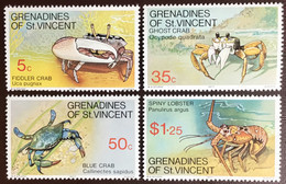 Grenadines Of St Vincent 1977 Crustaceans MNH - Crostacei