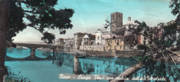 BOSA /  Lungo Temo Con Veduta Della Cattedrale _ Viaggiata - Oristano