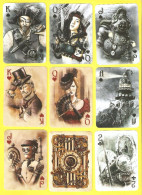 Playing Cards 52 + 3 Jokers. STEAMPUNK, TREFL – 2016, Graphic Design – Elwira Pawlikowska - 54 Karten