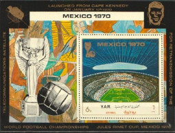 Yemen Kingdom 1970, Football World Cup In Mexico, BF - 1970 – Mexico