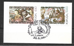 Portugal, 1980 - Fernão Mendes Pinto - FDC