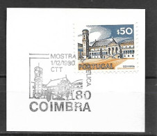 Portugal, 1980 - Mostra Filatélica De Coimbra - FDC