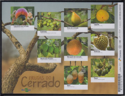 Brasil Brazil 3583/91 2016 Frutas De Cerrado  MNH - Otros & Sin Clasificación