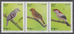 Brasil Brazil 3627/29 2017 Aves Brasileñas MNH - Other & Unclassified