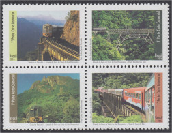 Brasil Brazil 3565/68 2016 Sierra De Mar De Paraná MNH - Sonstige & Ohne Zuordnung