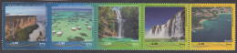 Brasil Brazil 3645/49 2017 Lugares Turísticos MNH - Altri & Non Classificati