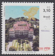 Brasil Brazil 3721 2018 Museo Nacional RJ MNH - Sonstige & Ohne Zuordnung