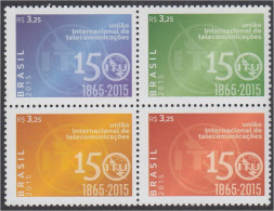 Brasil Brazil 3409/12 2015 Unión Internacional De Telecomunicaciones MNH - Otros & Sin Clasificación