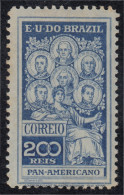 Brasil Brazil 144 1909 4º Congreso Panamericano Efigies De San Martín Andrada  - Autres & Non Classés