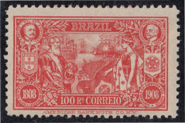 Brasil Brazil 143 1908 Centenario De La Apertura De Puertos Al Comercio Exteri - Other & Unclassified