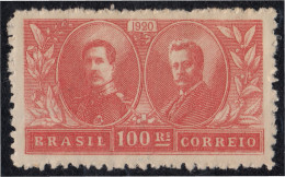 Brasil Brazil 182 1920 Visita De Alberto I Rey De Bélgica MH - Sonstige & Ohne Zuordnung