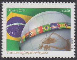 Brasil Brazil 3326 2014 8 Siglos De Lengua Portuguesa MNH - Sonstige & Ohne Zuordnung