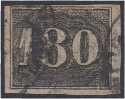 Brasil Brazil 16A 1850/66 Pequeñas Cifras Usado - Other & Unclassified