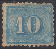 Brasil Brazil 19B 1854/61 Pequeñas Cifras Usado - Other & Unclassified