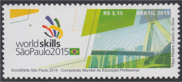 Brasil Brazil 3368 2015 Competición Mundial De Educación Profesional MNH - Andere & Zonder Classificatie