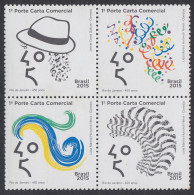 Brasil Brazil 3369/72 2015 450 Años Río De Janeiro MNH - Otros & Sin Clasificación