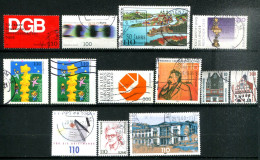 REPUBLIQUE FEDERALE ALLEMANDE - Lot De 13 Timbres Des Années 1999-2000 - Jaarlijkse Verzamelingen