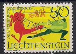 LIECHTENSTEIN   N°   467  OBLITERE - Usados