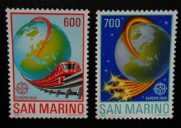 San Marino Mi 1380-1381 ** , Europa-CEPT - Unused Stamps