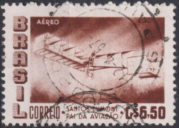 1956 Brasilien AEREO ° Mi:BR 905, Sn:BR C85, Yt:BR PA72, Santos-Dumont's 1906 Biplane "14 Bis" - Posta Aerea