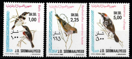 1980 Somalia Birds "Cosmoparus Regius"Set MNH** - Somalia (1960-...)