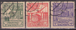 SBZ - Sowjetische Zone - 1946 Mi 87-89  USED - Afgestempeld