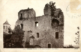 CPA - CROQ - VIEUX CHATEAU - LES RUINES - Crocq