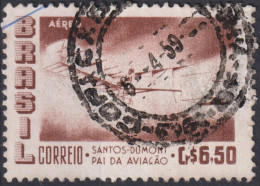 1956 Brasilien AEREO ° Mi:BR 905, Sn:BR C85, Yt:BR PA72, Santos-Dumont's 1906 Biplane "14 Bis" - Posta Aerea