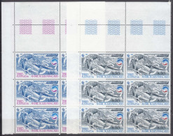 France Colonies, TAAF 1985 Mi#200-201 Mint Never Hinged (sans Charniere) Pieces Of 6 - Unused Stamps