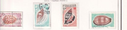 NOUVELLE CALEDONIE Dispersion D'une Collection Oblitéré Used  1970 Faune Coquillages - Used Stamps