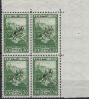 Luxembourg - Luxemburrg - Timbres -  1931    Bloc à 4   Officiel    Ville Basse    MNH** - Blocs & Hojas