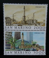 San Marino Mi 1341-1342 ** - Ungebraucht