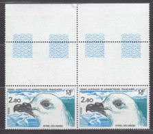 France Colonies, TAAF 1985 Birds Mi#197 Mint Never Hinged (sans Charniere) Pair - Unused Stamps