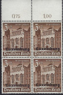 Luxembourg - Luxemburrg - Timbres -  1941    Bloc à 4    Occupation    Empire Allemand     MNH** - Blocks & Kleinbögen