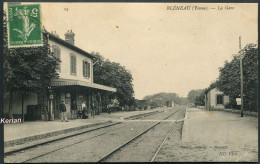 Bléneau - La Gare - N°24 - Toulot Edit - ND Phot.- Voir 2 Scans & Descriptif - Bleneau