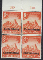 Luxembourg - Luxemburrg - Timbres -  1941    Bloc à 4    Occupation    Empire Allemand     MNH** - Blocs & Hojas