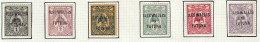 WALLIS & FUTUNA - Tb De Nelle Calédonie De 1905-07 Surchargés, Cagou - Y&T N° 1-6 - 1920 - MH - Unused Stamps