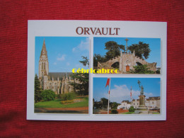 LCP01 - ORVAULT - L'église, Le Calvaire, Le Centre Du Bourg - Orvault