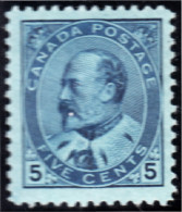 Canada 80 1903/09 Eduardo VII MH - Autres & Non Classés