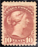 Canada 34 1870/93 Reina Victoria MH - Other & Unclassified