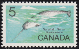 Canada 401 1968 Preservación De La Naturaleza Pez Narval MNH - Otros & Sin Clasificación