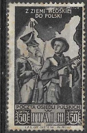 ITALIA - CORPO POLACCO 50 C.- NUOVO MNH**  (SS  20) - 1946-47 Période Corpo Polacco