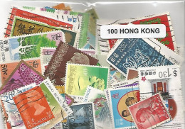 Lot 100 Timbres De Hong Kong - Autres & Non Classés