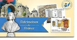 France- 2013- Carnet - Patrimoines De France- BC 865** - Carnets