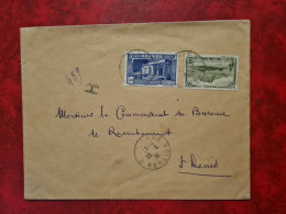 LETTRE/CARTE LA REUNION RECOMMANDE PROVISOIRE 65CTS PITON ET 1.5 MUSEE LEON DIERX POUR ST DENIS - Altri & Non Classificati