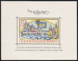 Checoslovaquía HB 21 1962 Exposición Filatélica Internacional Praga MNH - Sonstige & Ohne Zuordnung