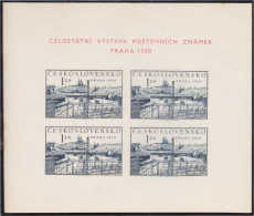 Checoslovaquía HB 15 1950 Exposición Nacional De Sellos Postales MNH - Other & Unclassified